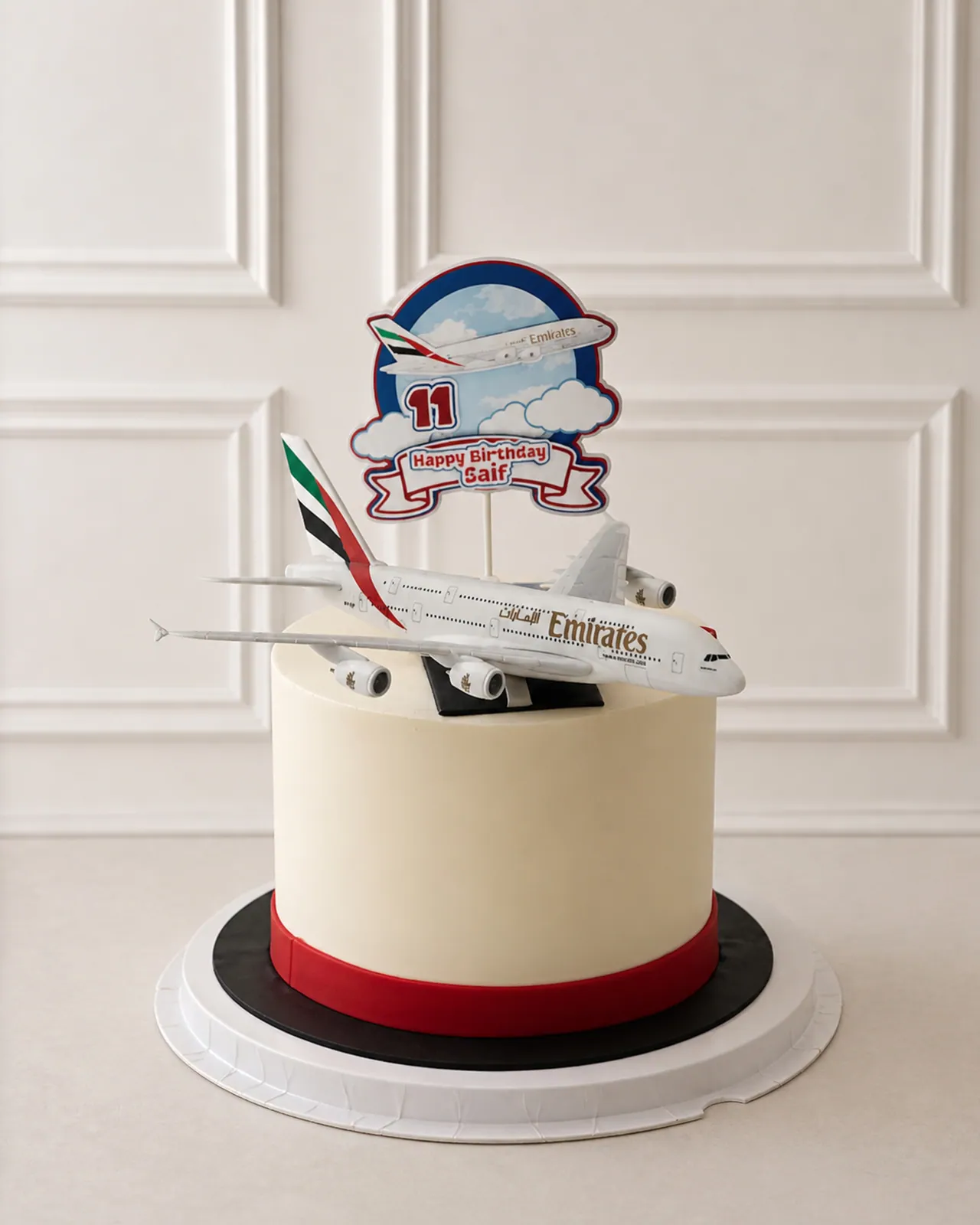 Aeroplane birthday cake